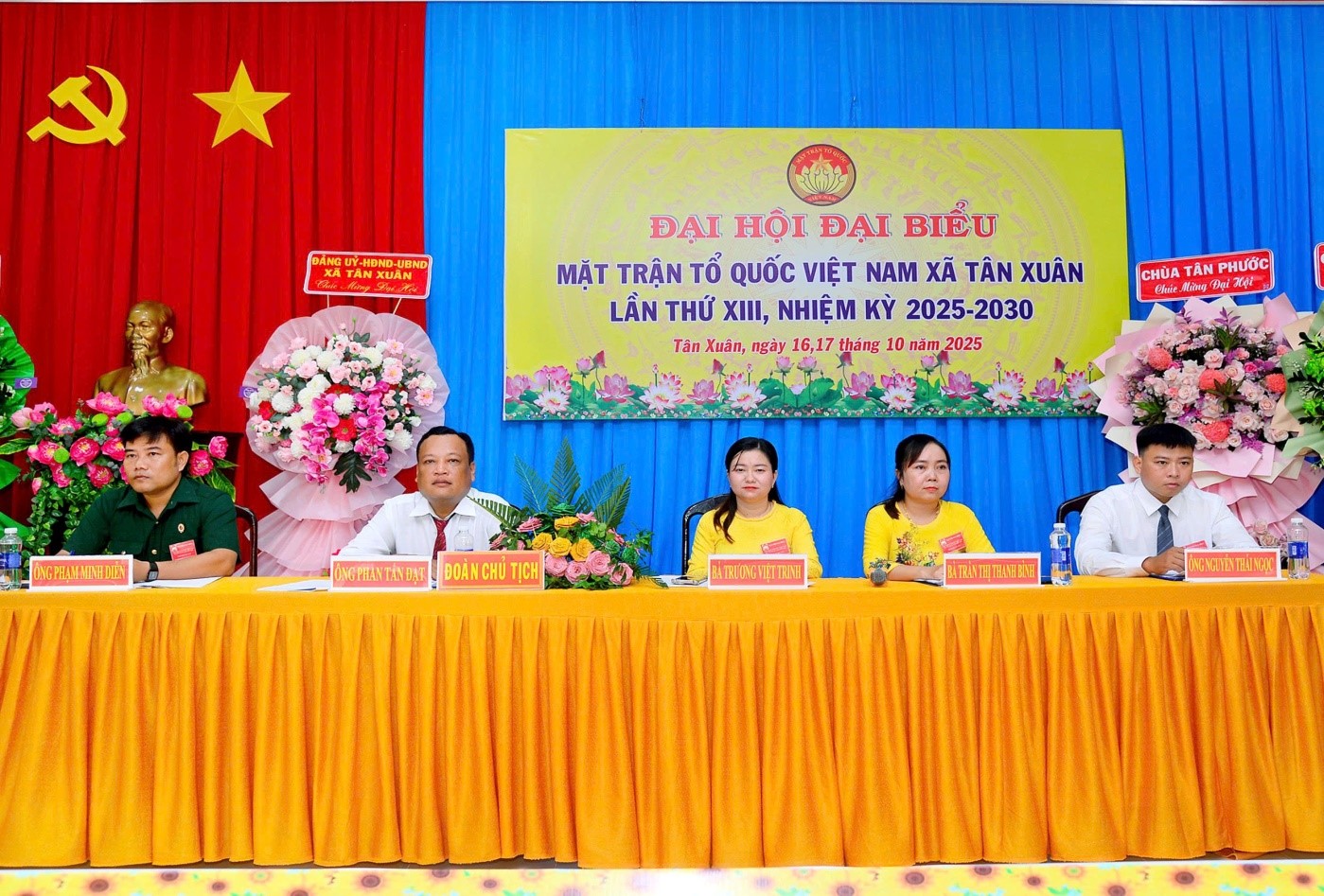 Đại hội Đại biểu Ủy ban Mặt trận Tổ quốc Việt Nam xã Tân Xuân lần thứ XIII (nhiệm kỳ 2025 – 2030)