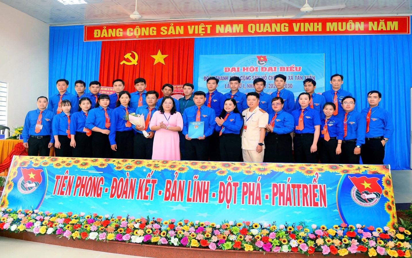 Đại hội Đại biểu Đoàn TNCS Hồ Chí Minh xã Tân Xuân lần thứ I, nhiệm kỳ 2025 – 2030 