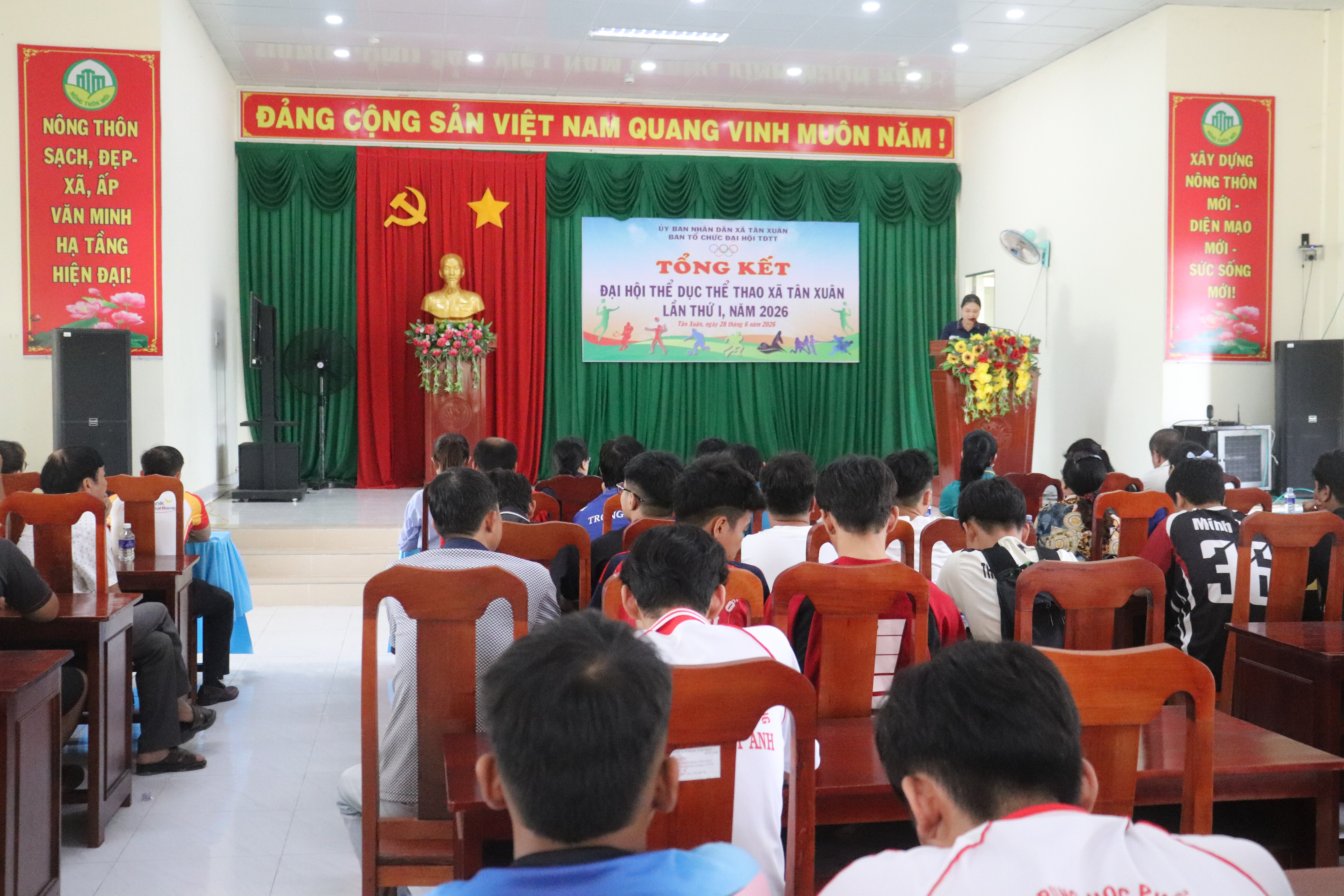 XÃ TÂN XUÂN BẾ MẠC ĐẠI HỘI THỂ DỤC THỂ THAO LẦN THỨ I NĂM 2026