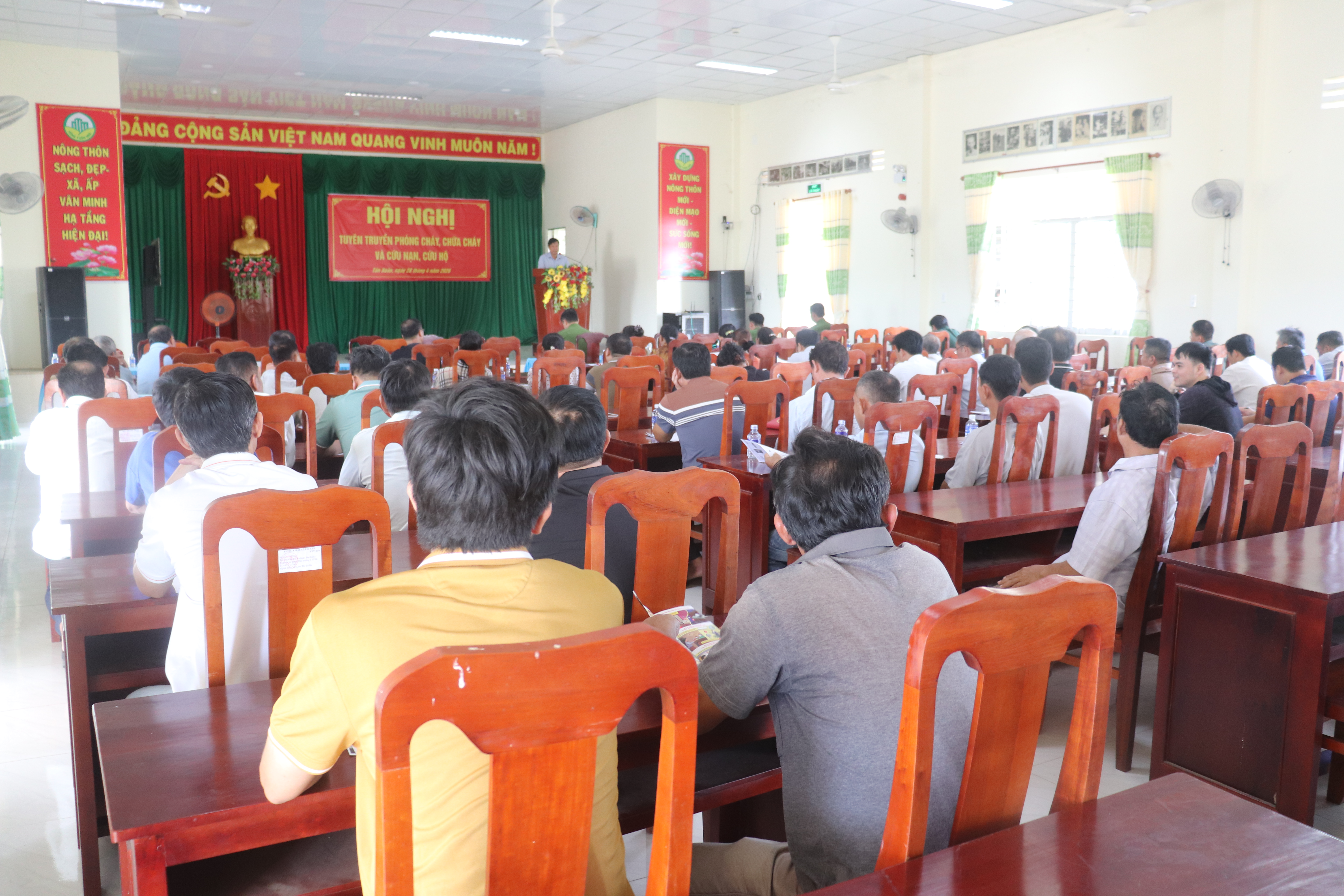 Tân Xuân tuyên truyền phòng cháy chữa, cháy và cứu nạn cứu hộ