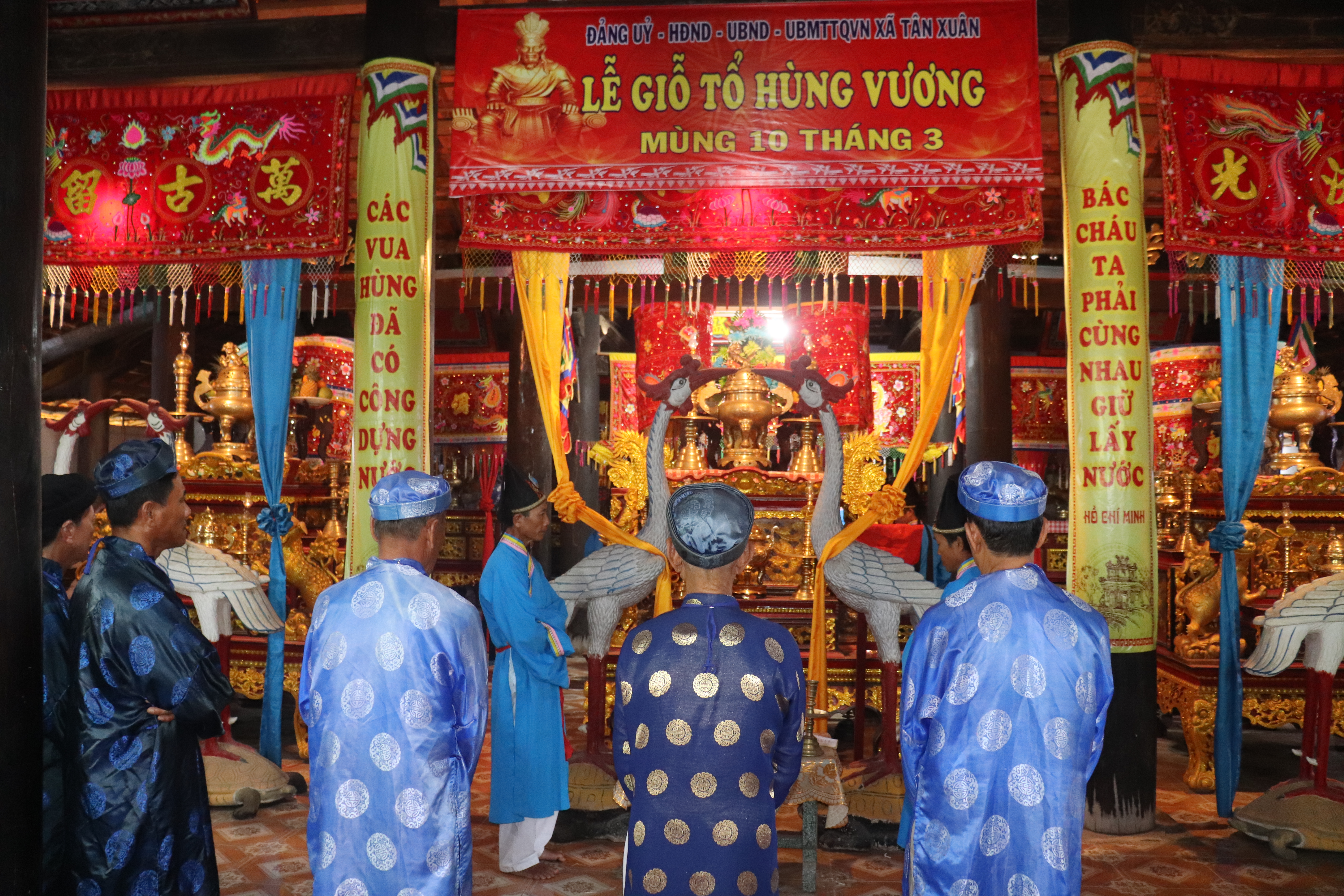 Tân Xuân tổ chức Giỗ Tổ Hùng Vương 