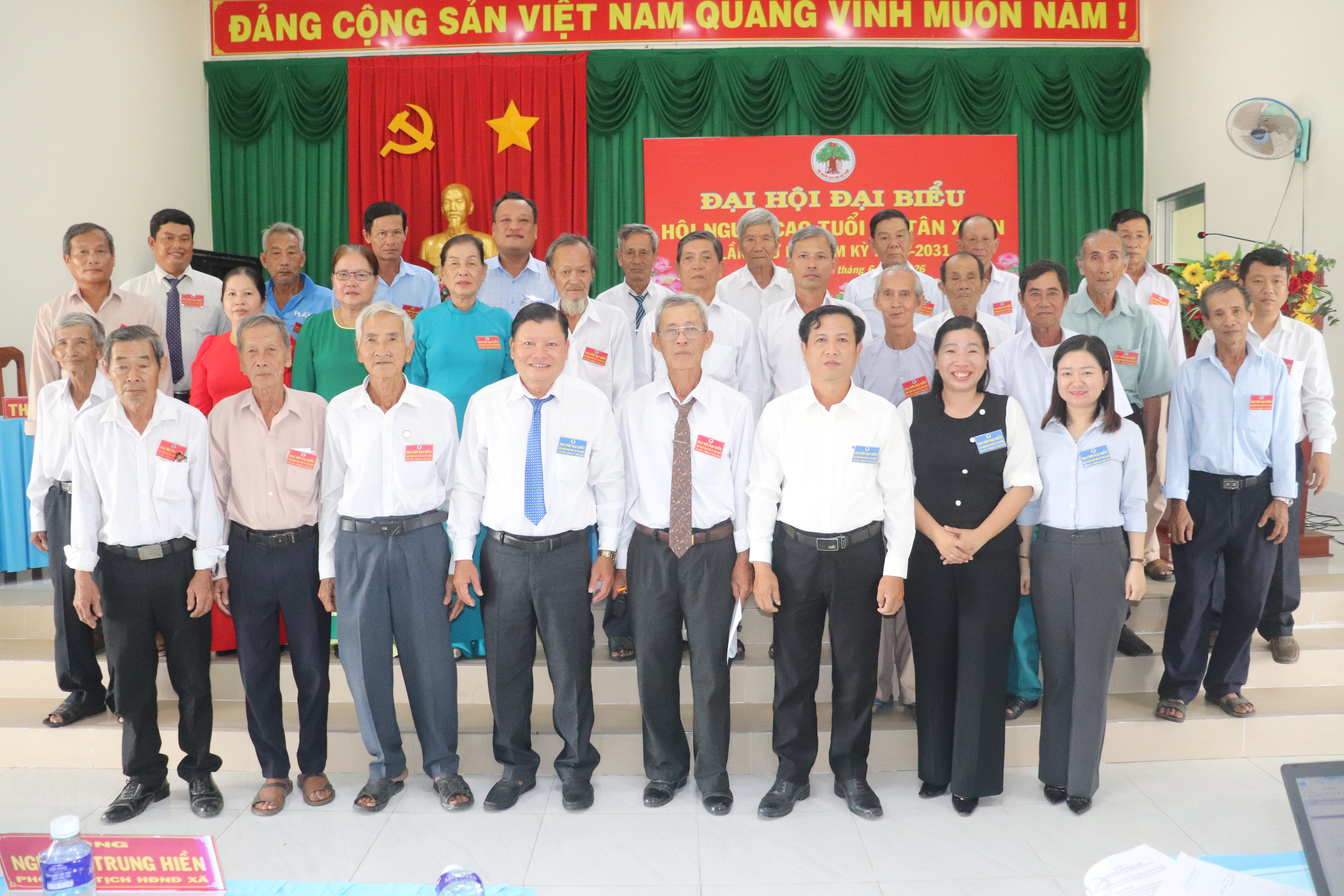 ĐẠI HỘI ĐẠI BIỂU HỘI NGƯỜI CAO TUỔI XÃ TÂN XUÂN LẦN THỨ I, NHIỆM KỲ 2026-2031 THÀNH CỒNG TỐT ĐẸP