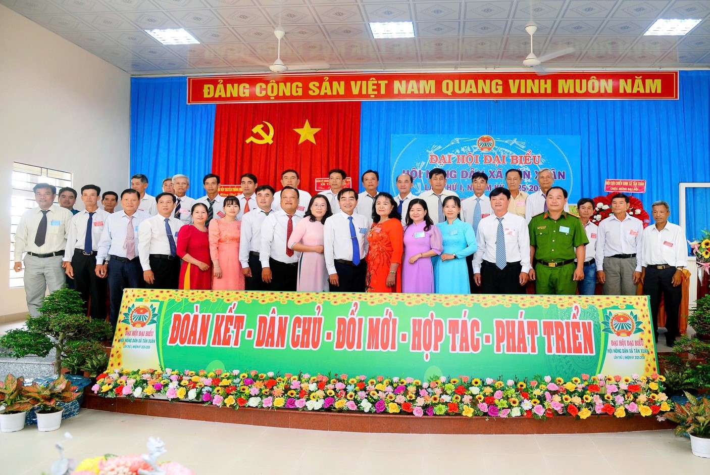 Đại hội đại biểu Hội Nông dân xã Tân Xuân lần thứ I, nhiệm kỳ 2025 – 2030.