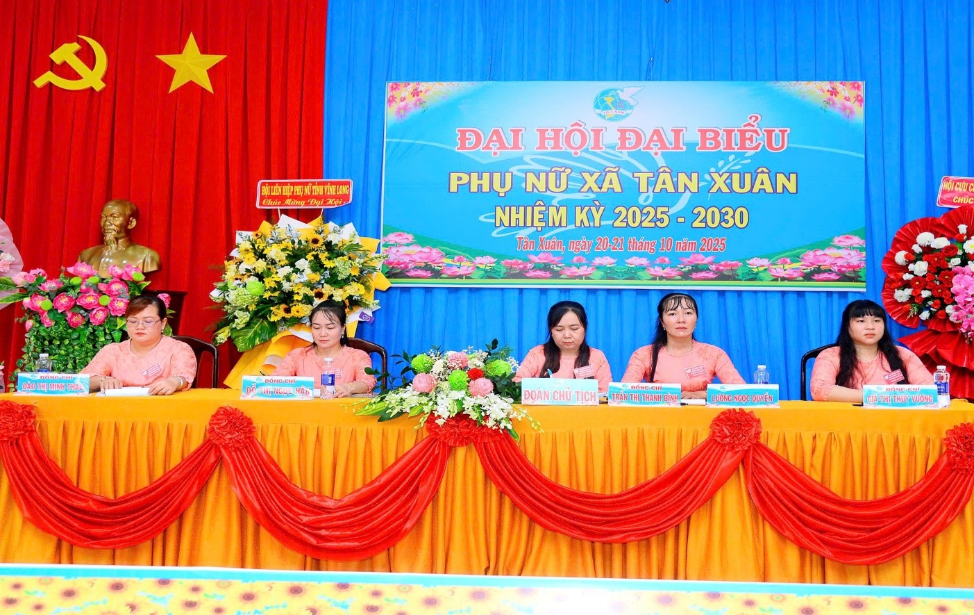 Đại hội đại biểu Hội liên hiệp Phụ nữ xã Tân Xuân lần thứ XIII, nhiệm kỳ 2025 – 2030
